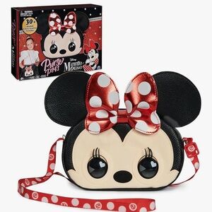 Disney Minnie Mouse Interactive Crossbody Purse Pet Bag